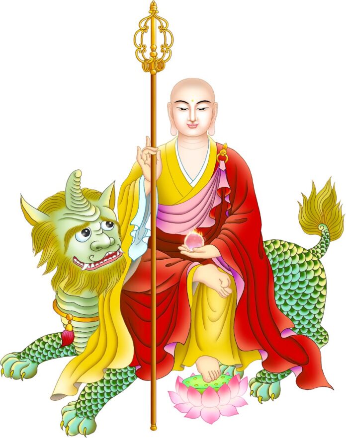 Tranh Địa Tạng Vương Bồ Tát