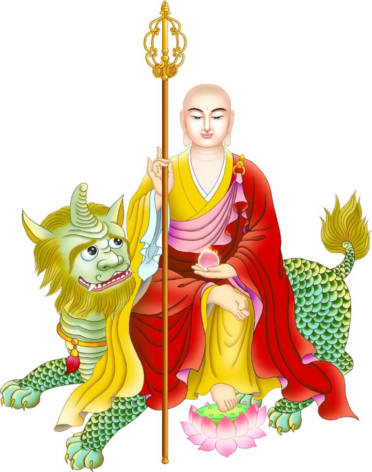 Tranh Địa Tạng Vương Bồ Tát