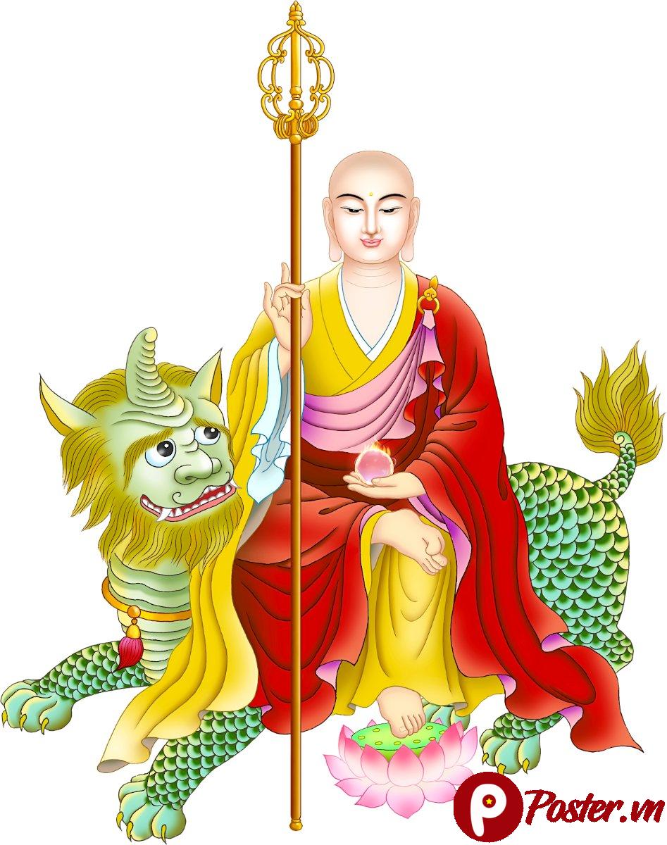 Tranh Địa Tạng Vương Bồ Tát