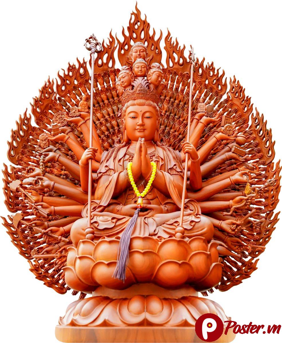 Tranh Quan Âm Nghìn Mắt Nghìn Tay