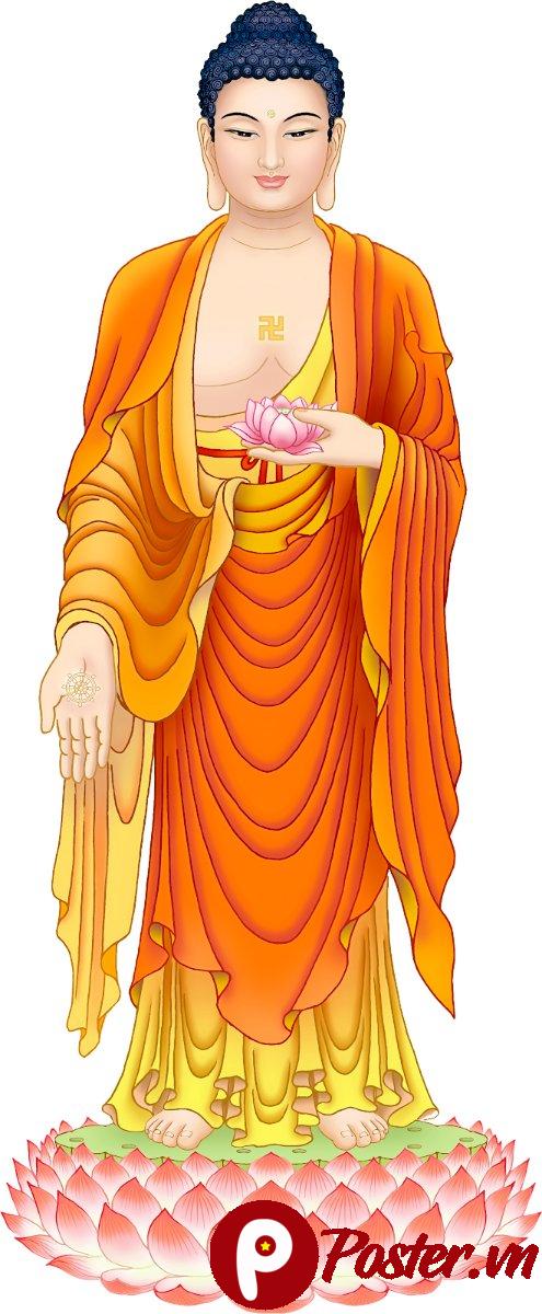 Tranh Phật giáo tượng Phật