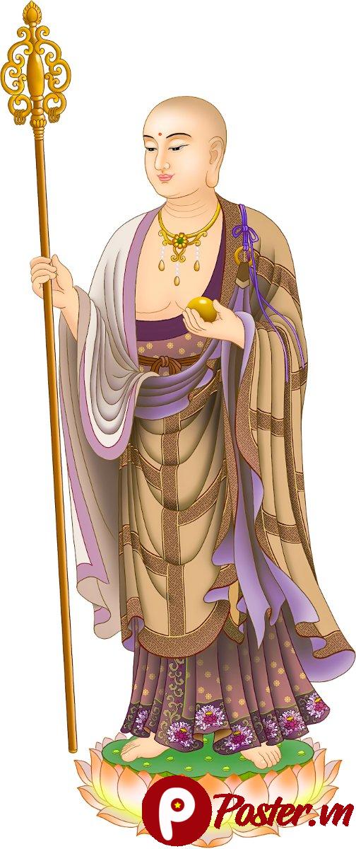Tranh Phật giáo tượng Phật vector