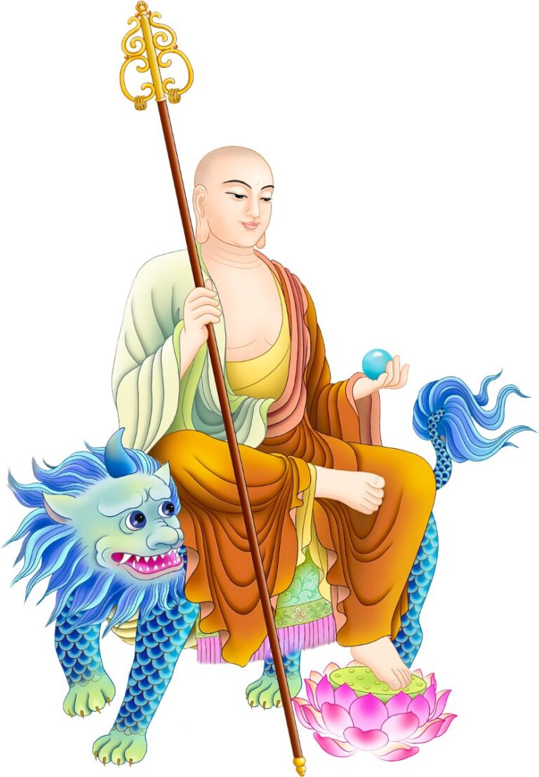 Tranh Phật giáo tượng Phật vector