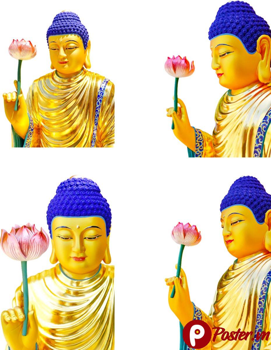 Tranh Phật Giáo Tượng Phật Vector