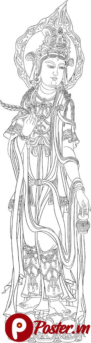 Tranh Phật Vector chất lượng cao