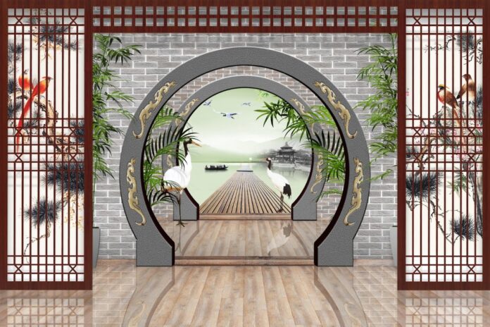 Tranh Phong Cảnh 3D Tứ Bình