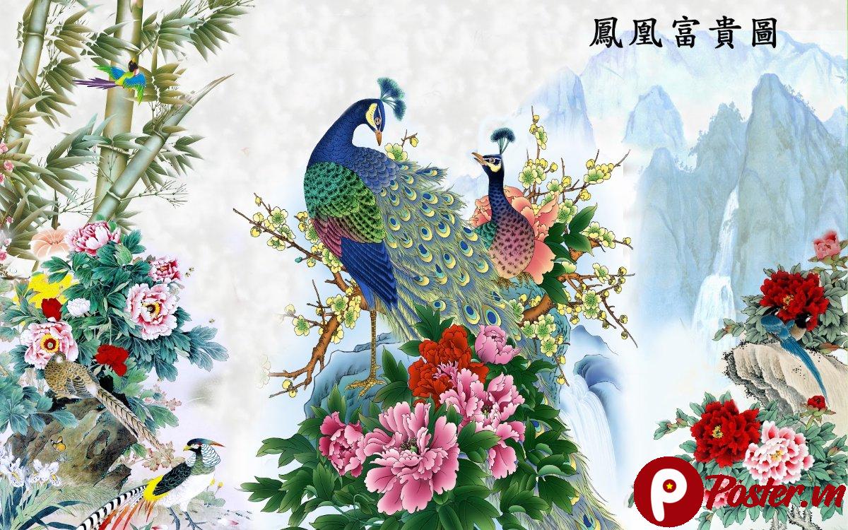 Tranh phong cảnh công phượng sơn thủy