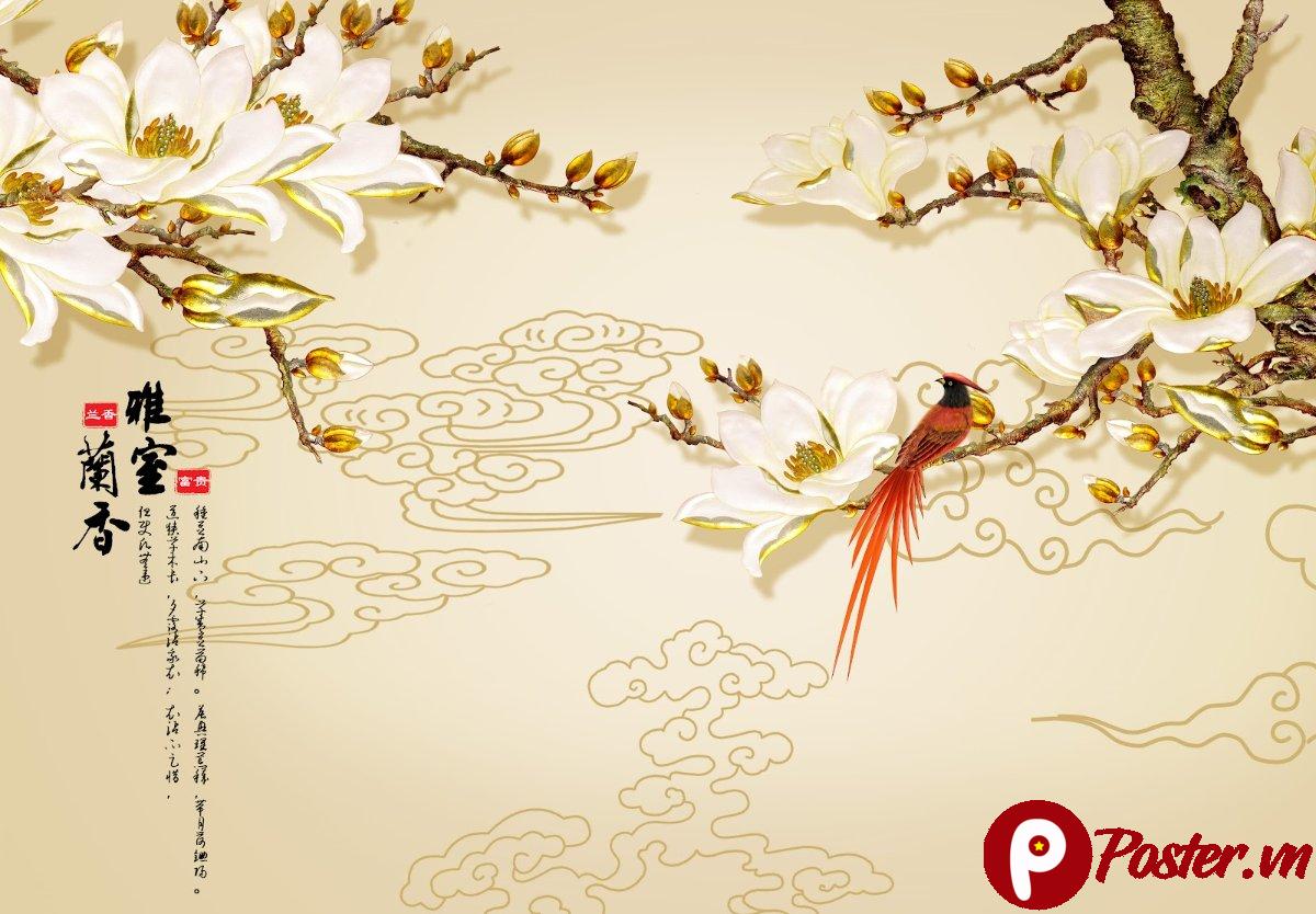 Tranh phong cảnh hoa điểu