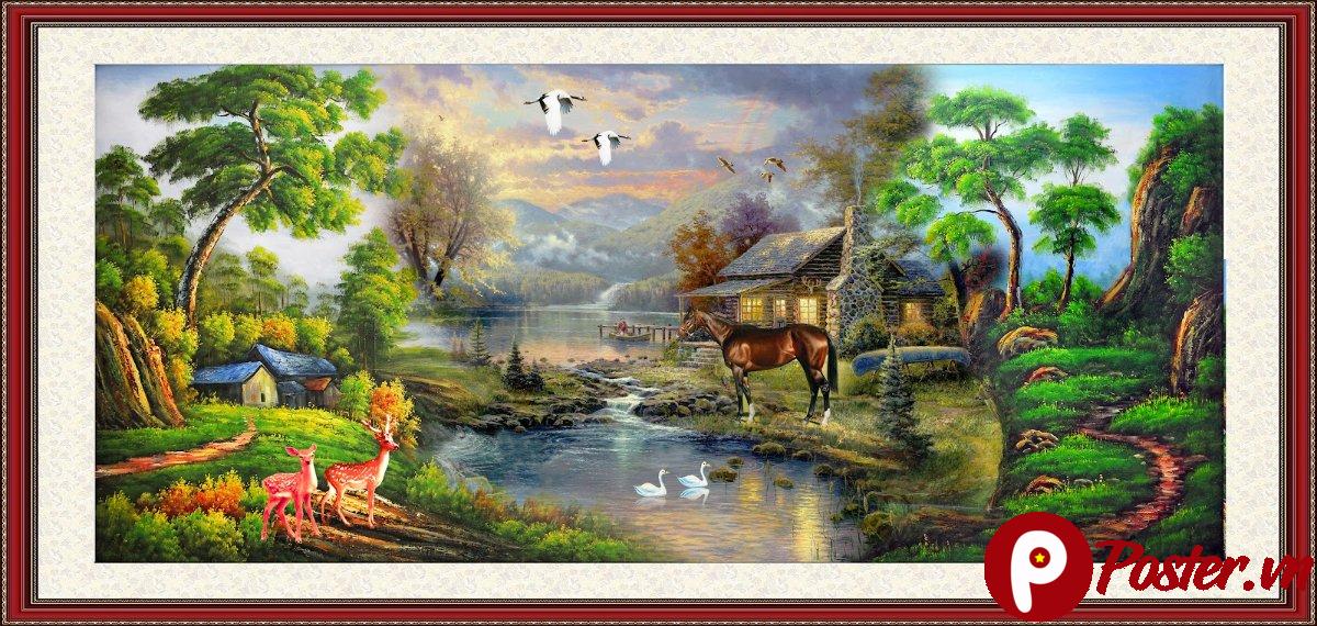 Tranh phong cảnh hữu tình 241TCA