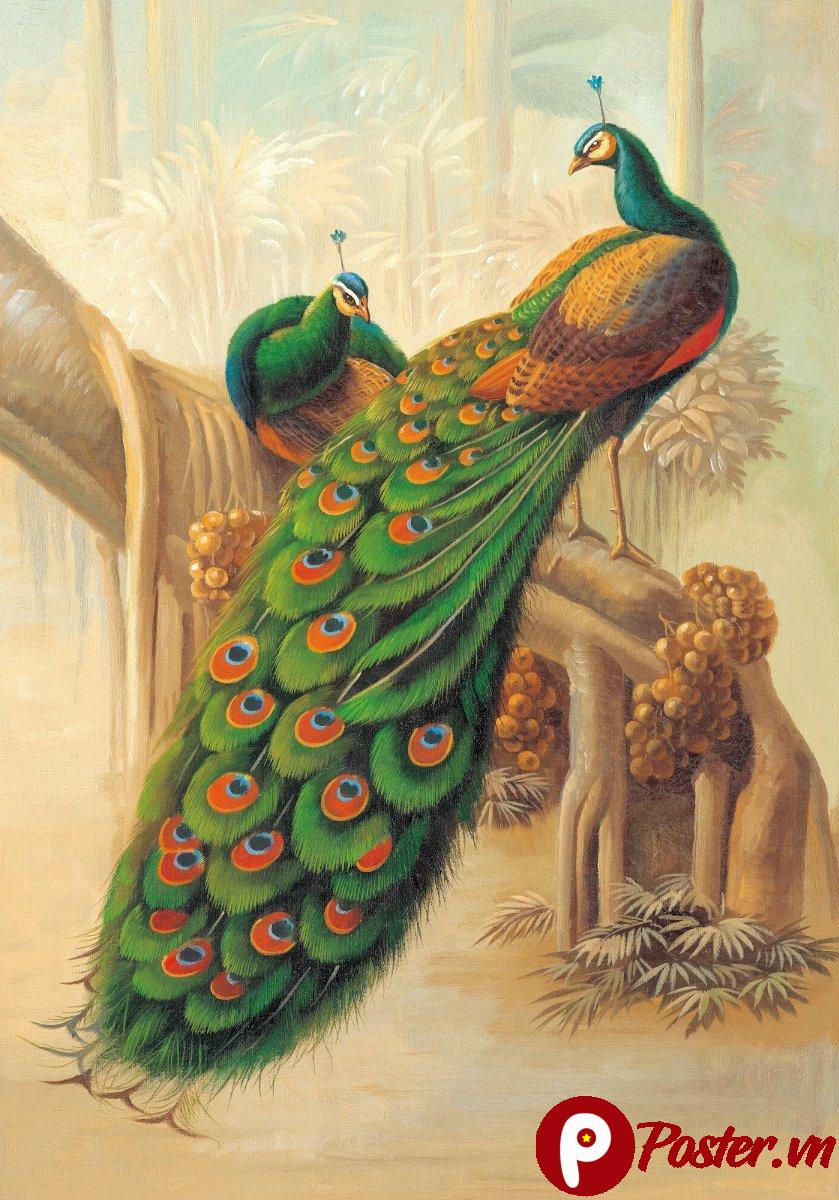 Tranh thư pháp công phượng