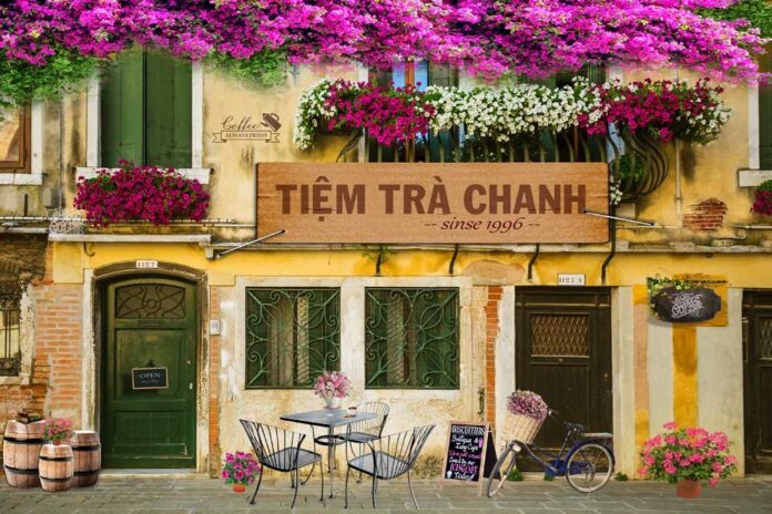 Tranh trang trí quán cafe