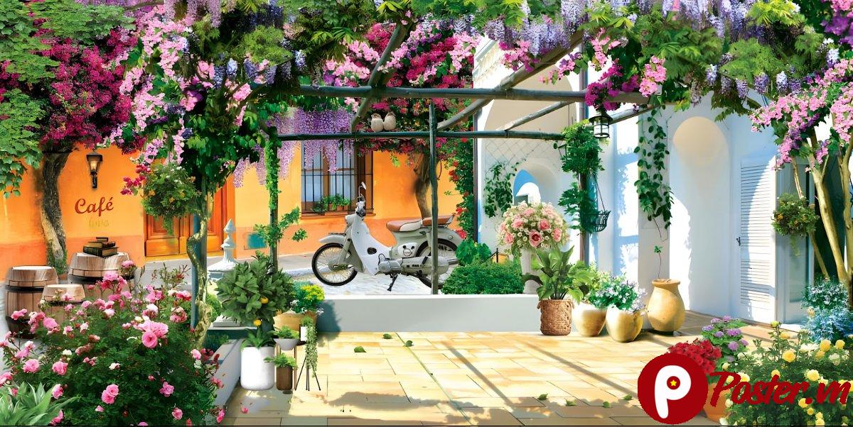 Tranh trang trí quán cafe đẹp