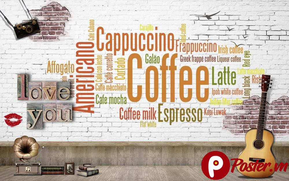 Tranh trang trí quán cafe