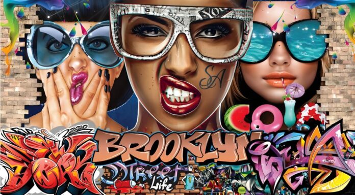 Tranh tường graffiti hip hop