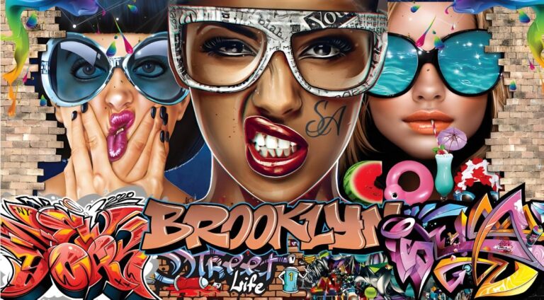 Tranh tường graffiti hip hop