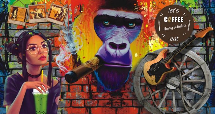 Tranh tường graffiti nghệ thuật