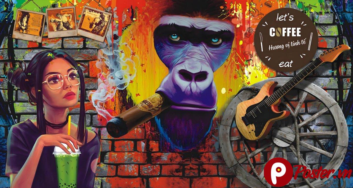 Tranh tường graffiti nghệ thuật