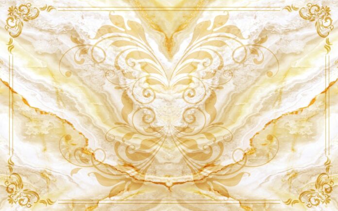 Tranh vân đá hoa văn cẩm thạch phong cách cổ điển sang trọng