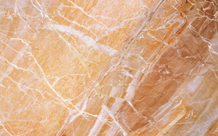 Tranh vân đá cẩm thạch màu cam hổ phách sang trọng cao cấp