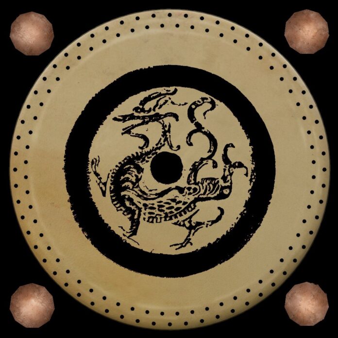 Trống đồng Đông Sơn vector