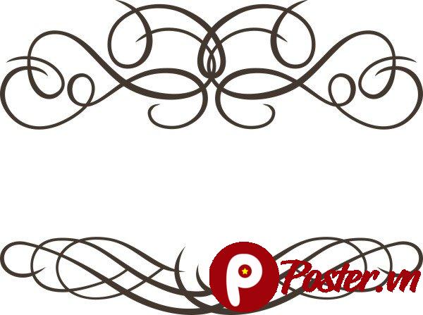 Vector Arabescos Trang Trí