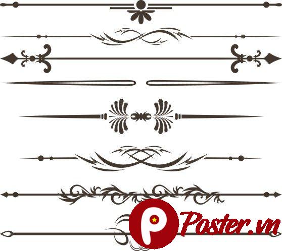 Vector Arabescos trang trí