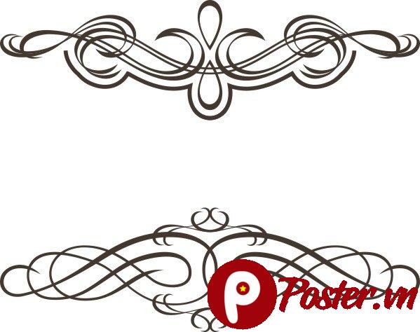 Vector Arabescos trang trí