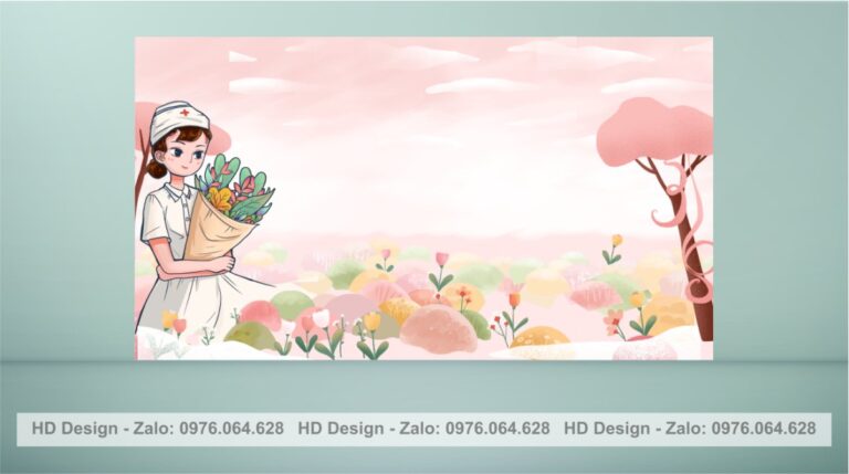 Vector bác sĩ nữ dễ thương