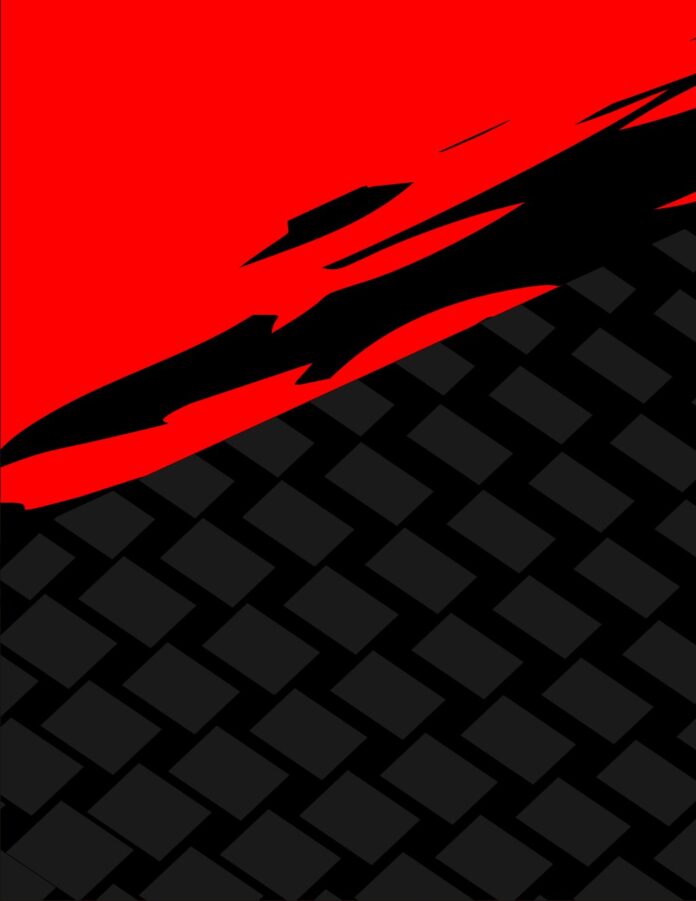 Vector Background Thể Thao Đỏ Đen phong cách trừu tượng mạnh mẽ