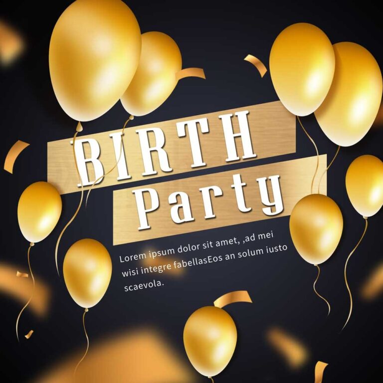 Vector banner sinh nhật chúc mừng