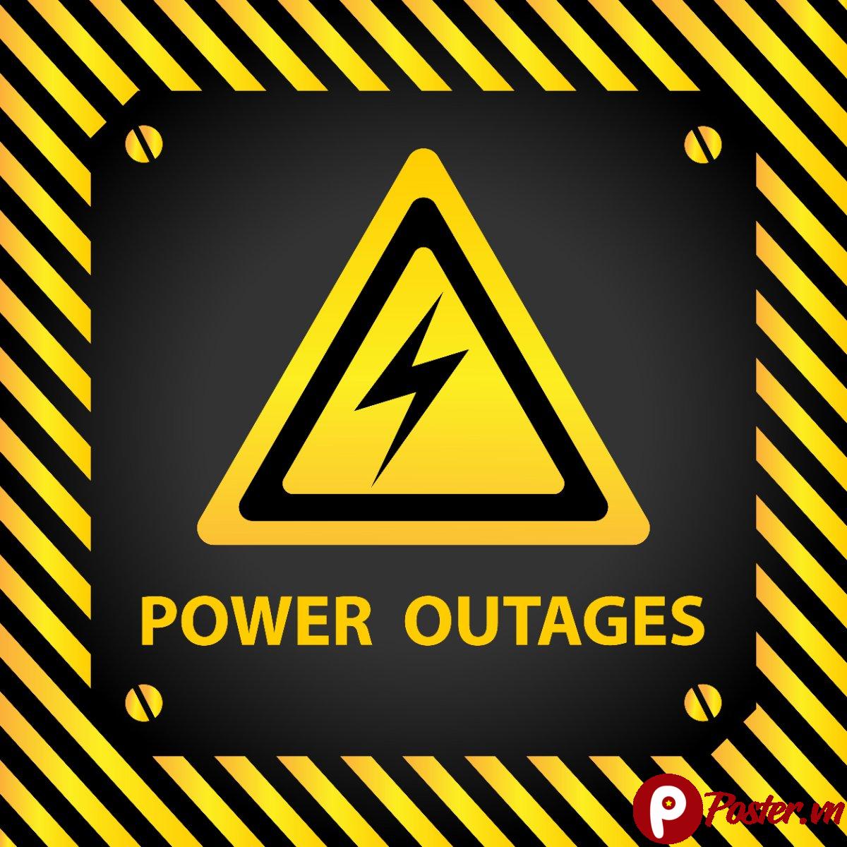 Vector cảnh báo mất điện - Chi tiết 5