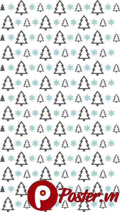 Vector cây thông Giáng Sinh đơn giản