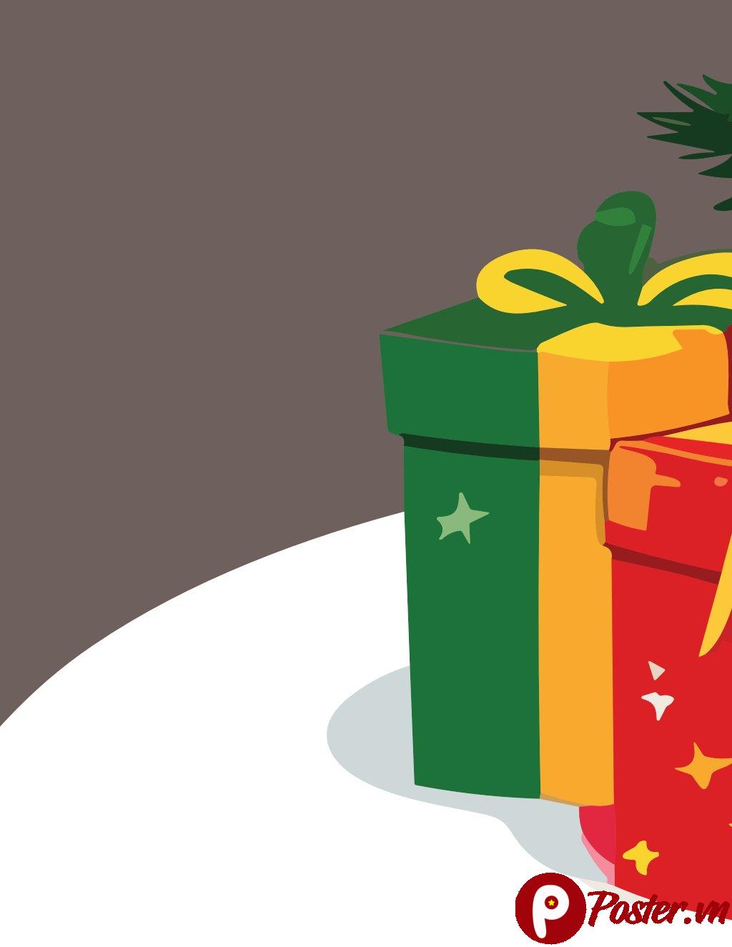 Vector Cây Thông Giáng Sinh Đẹp (EPS)