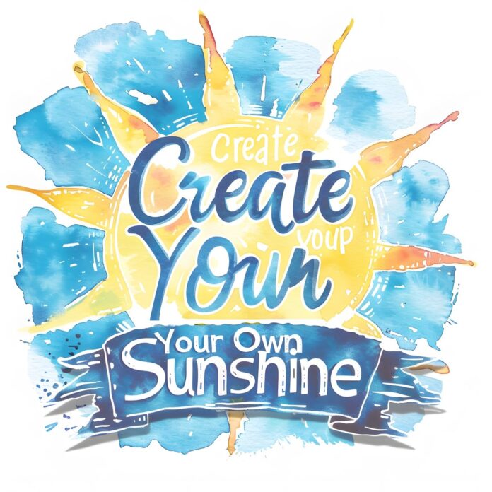 Vector Create Your Own Sunshine