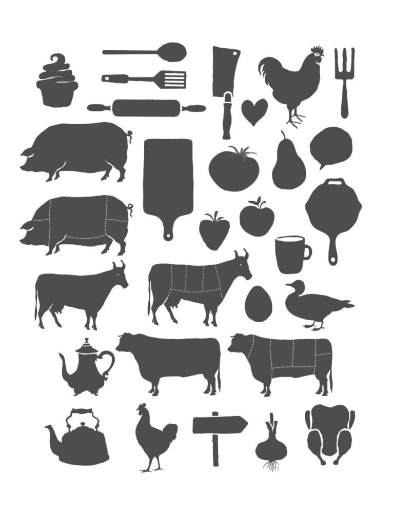 Vector đồ họa thực phẩm đa dạng