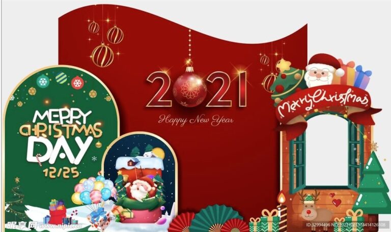 Vector Giáng Sinh & Năm Mới 2021