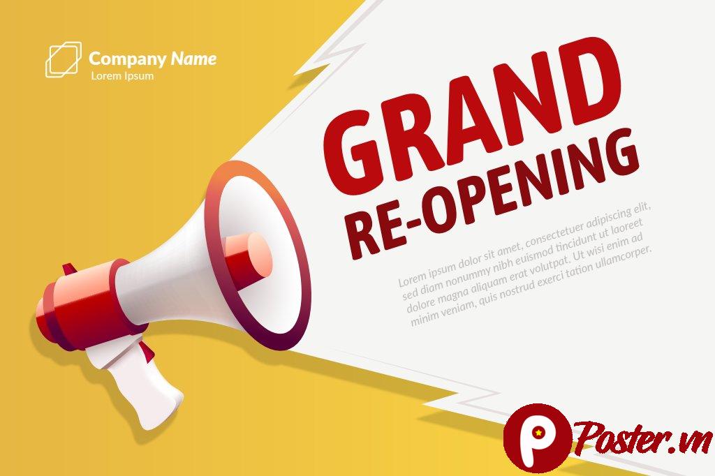 Vector Grand Re-Opening Loa