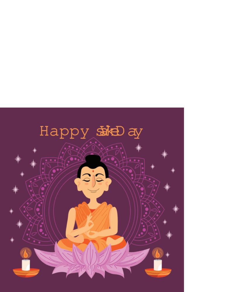 Vector Happy Vesak Day Phật Giáo