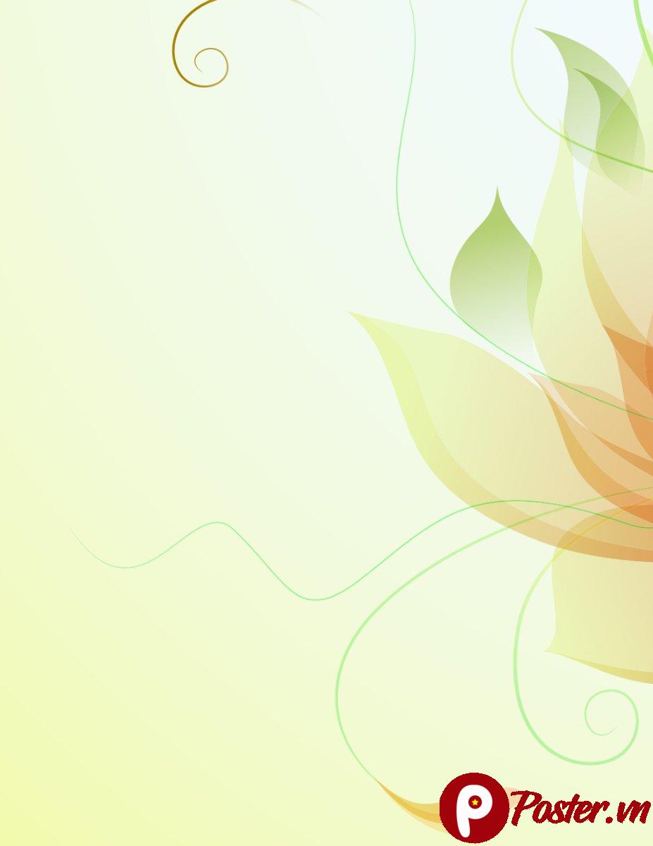 Vector hoa lá trang trí đơn giản