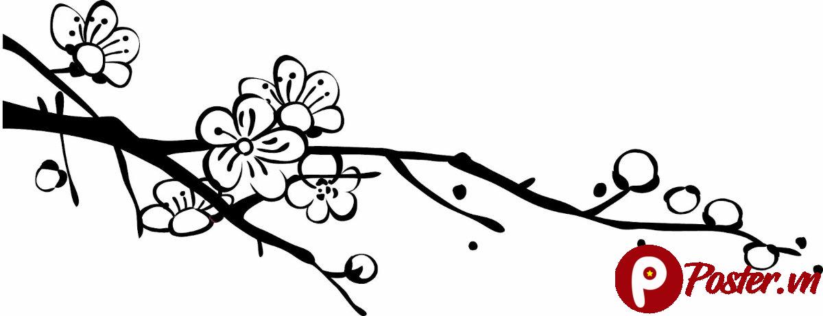 Vector Hoa Mai Đơn Giản