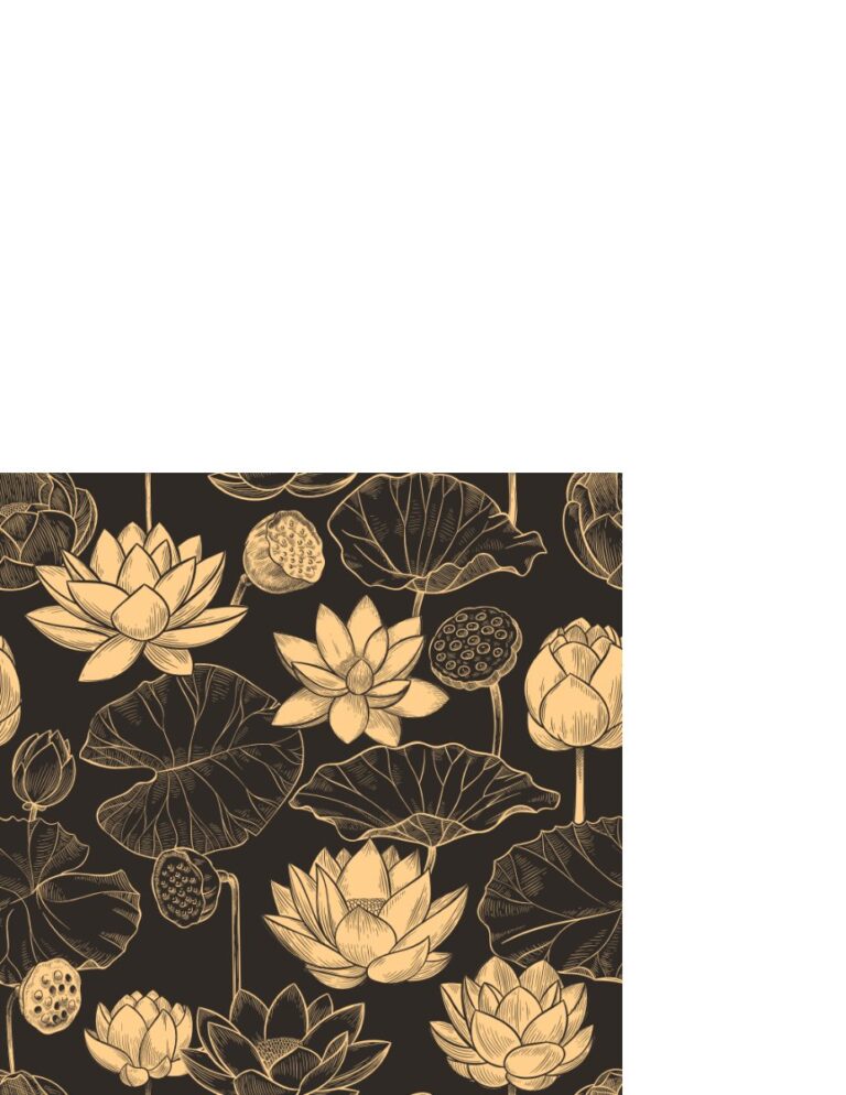 Vector hoa sen cổ điển