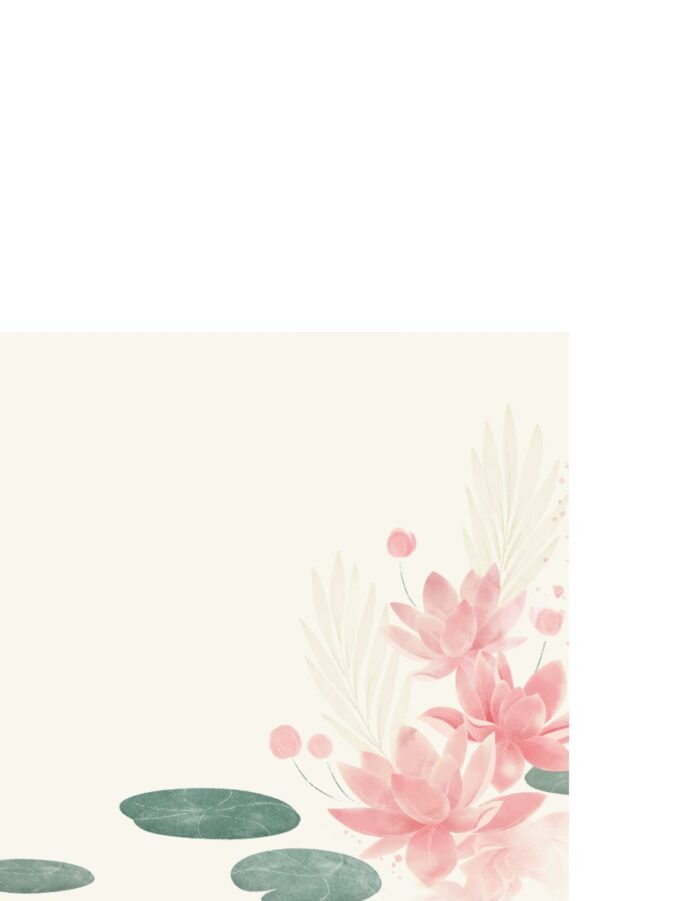 Vector hoa sen hồng EPS