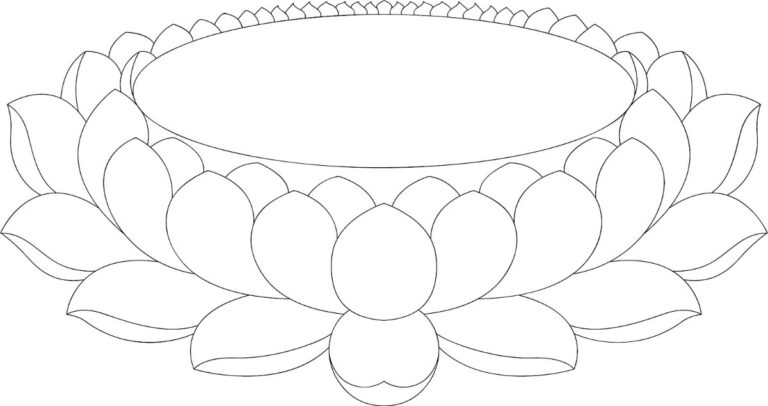 Vector hoa sen Phật giáo