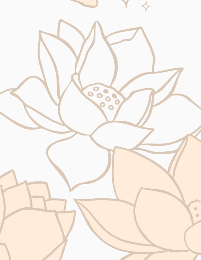 Vector hoa sen thanh lịch