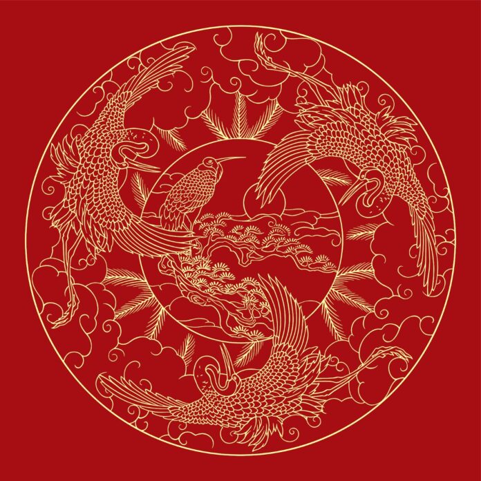 Vector chim phượng hoàng