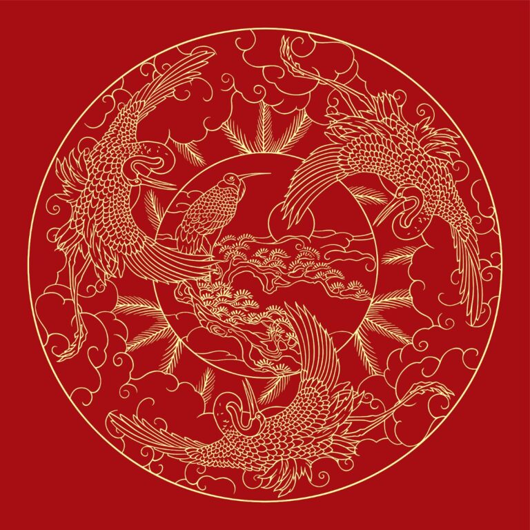 Vector chim phượng hoàng