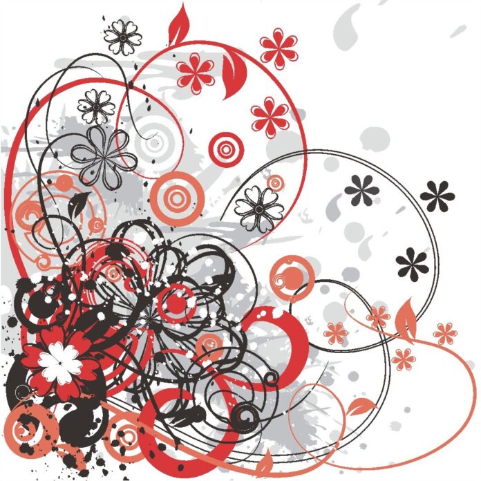 Vector hoa tiết trừu tượng