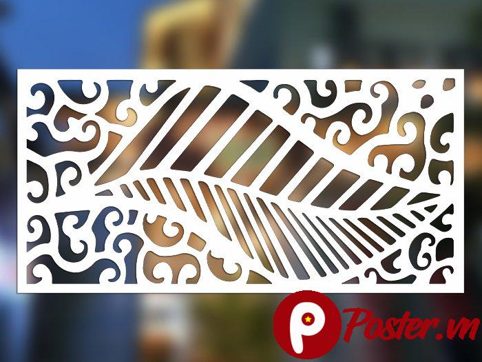 Vector hoa văn cắt CNC trang trí