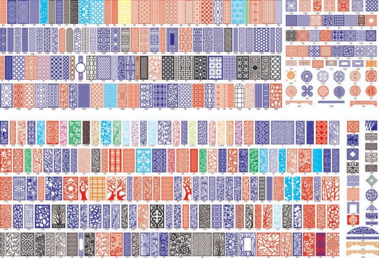 Vector hoa văn CNC đa dạng