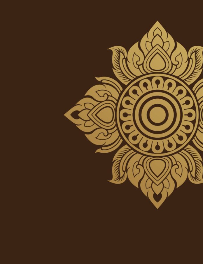 Vector hoa văn Thái Lan cổ điển